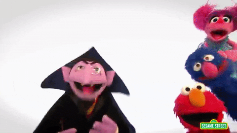 Count Von Count countig