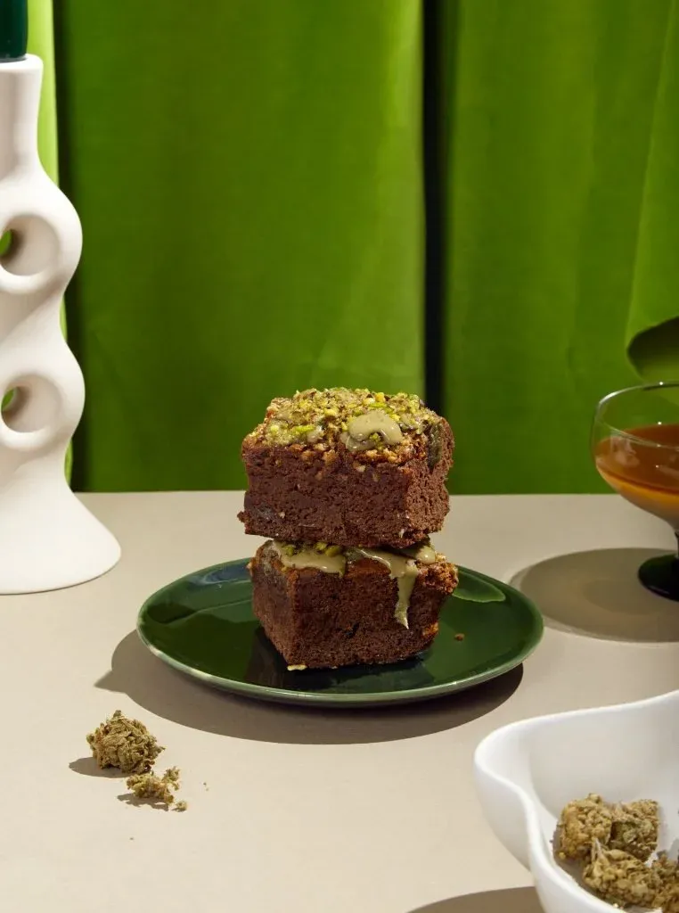 La única receta de Brownie vegano con CBD que vas a necesitar