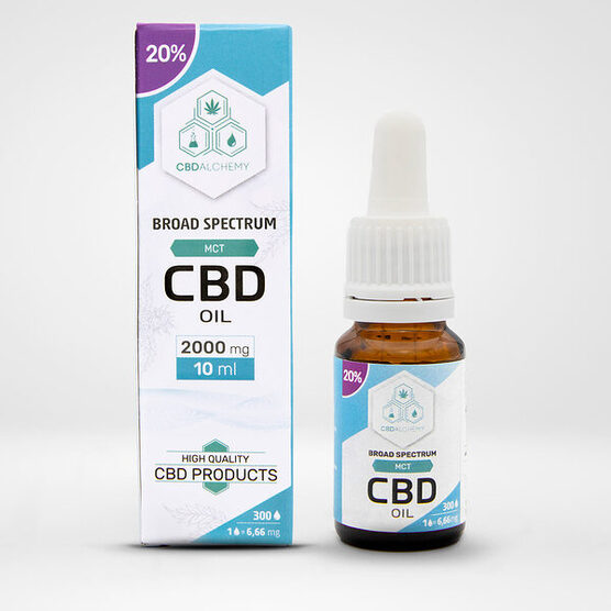 Aceite CBD 20% – Broad Spectrum – MCT - CBD Alchemy - WeWeed
