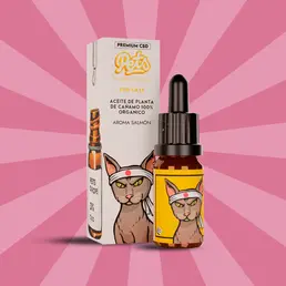 Aceite CBD 3% gatos con salmon | ACEITE CBD PARA MASCOTAS - Gorilla Grillz - WeWeed