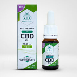 Aceite CBD 15% – Full Spectrum – Semillas de cáñamo - CBD Alchemy - WeWeed