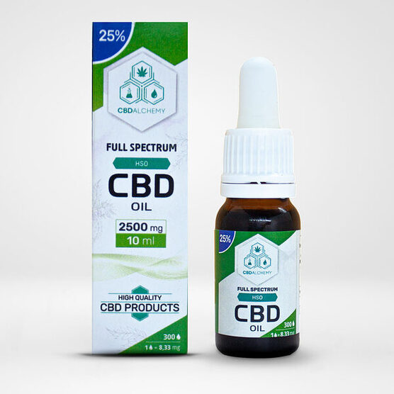 Aceite CBD 25% – Full Spectrum – Semillas de cáñamo - CBD Alchemy - WeWeed
