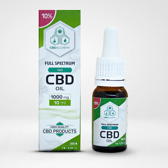 Aceite CBD 10% – Full Spectrum – Semillas de cáñamo - CBD Alchemy - WeWeed