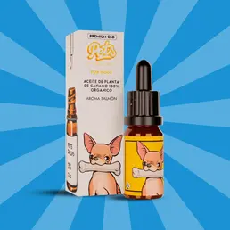 Aceite CBD 3% perros con salmon | ACEITE CBD PARA MASCOTAS - Gorilla Grillz - WeWeed