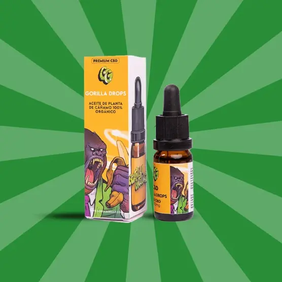 ACEITE CBD 40% GORILLA DROPS - Gorilla Grillz - WeWeed