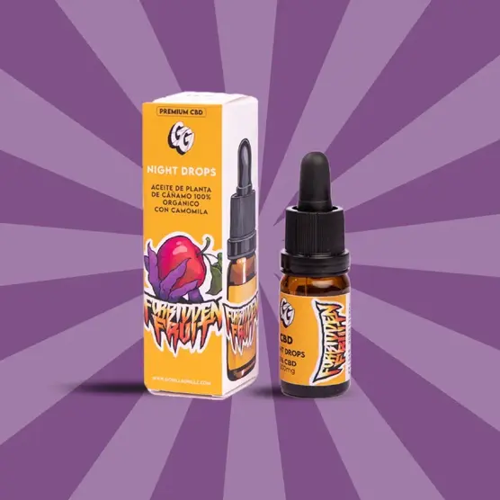 ACEITE CBD 15% NIGHT DROPS + camomila - Gorilla Grillz - WeWeed