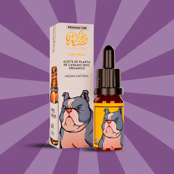 Aceite CBD 6% para perros | ACEITE CBD PARA MASCOTAS - Gorilla Grillz - WeWeed