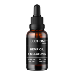 Aceite de Semilla de Cáñamo Aislado con Melatonina - CBDHOME - WeWeed
