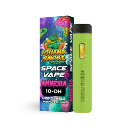 Vaper 10-OH 90% Space Vape Amnesia - Iguana Smoke CBD - WeWeed