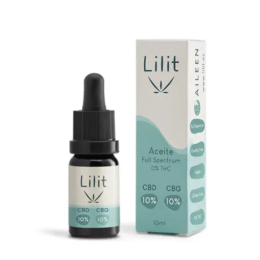 AILEEN Aceite 10% CBD 10% CBG - Lilit - WeWeed