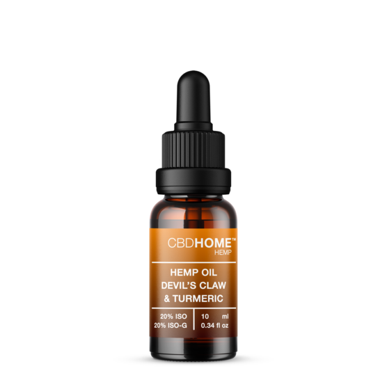 Aceite de Semilla de Cáñamo 20% + ISO-G 20% + Harpagofito + Cúrcuma - CBDHOME - WeWeed