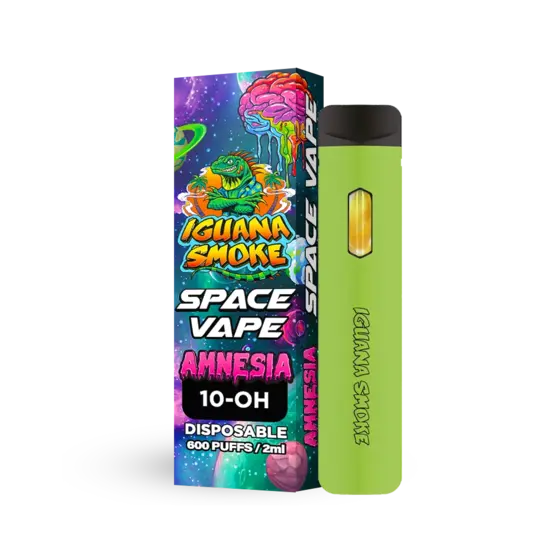 Vaper 10-OH 90% Space Vape Amnesia - Iguana Smoke CBD - WeWeed