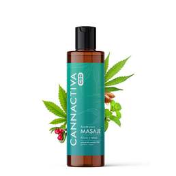 Aceite de Masaje CBD Cannactiva (200ml) - Cannactiva - WeWeed