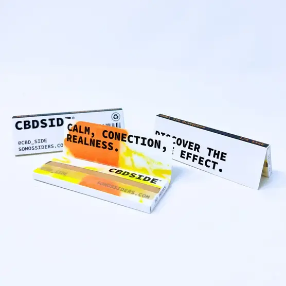Papel CBD Side marrón 1 1/4 - The CBD Side - WeWeed