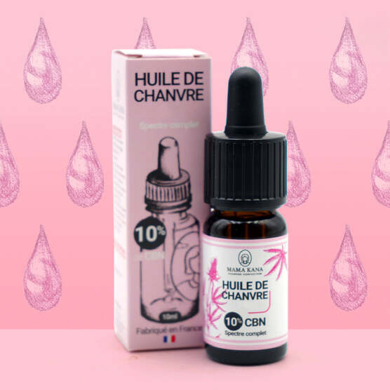 Aceite de cáñamo CBN 10% + CBD 5% 🇫🇷 - Mama Kana - WeWeed