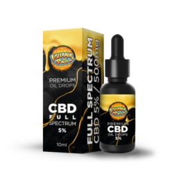 Aceite de CBD Full Spectrum 5% 10ml - Iguana Smoke CBD - WeWeed