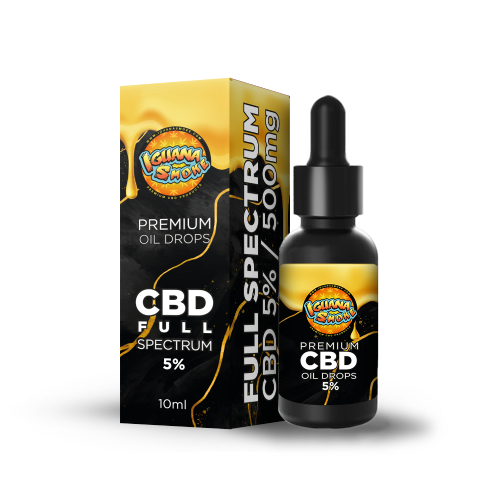 Aceite de CBD Full Spectrum 5% 10ml - Iguana Smoke CBD - WeWeed