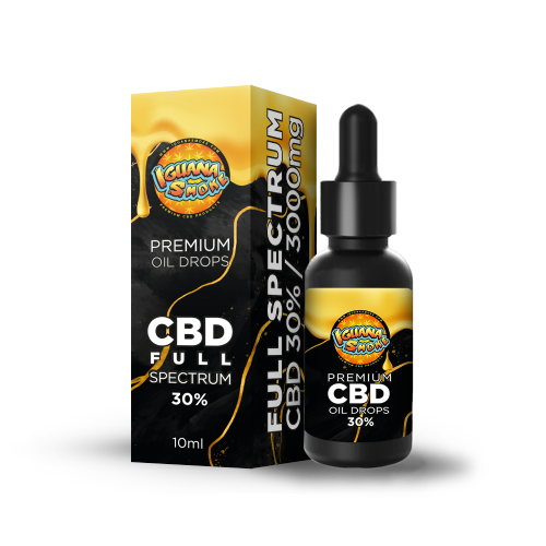 Aceite de CBD Full Spectrum 30% 10ml - Iguana Smoke CBD - WeWeed
