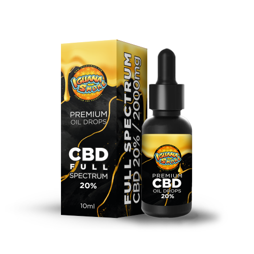 Aceite de CBD Full Spectrum 20% 10ml - Iguana Smoke CBD - WeWeed