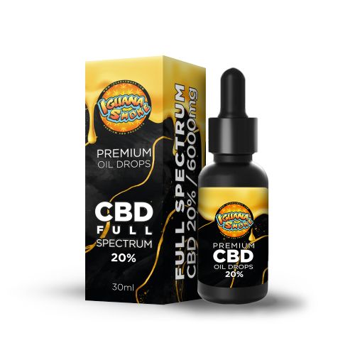 Aceite de CBD Full Spectrum 20% 30ml - Iguana Smoke CBD - WeWeed