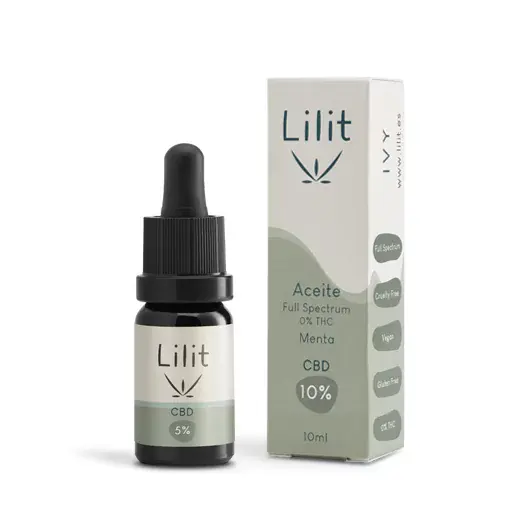 IVY Aceite CBD 10% y Menta - Lilit - WeWeed