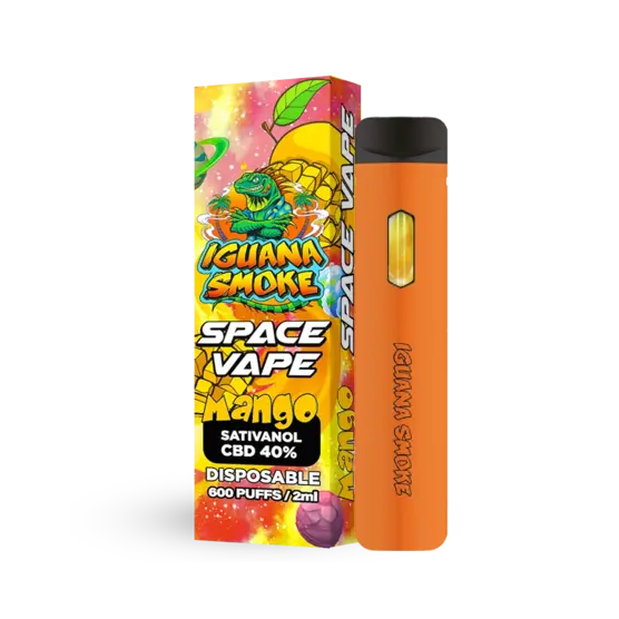 Vaper Sativanol – Space Vape Mango - Iguana Smoke CBD - WeWeed