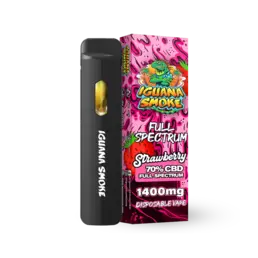 Vaper CBD Full Spectrum – Strawberry - Iguana Smoke CBD - WeWeed