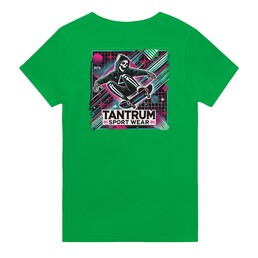 Tantrum Death Rider T-Shirt – 90s Skate Style, Heavyweight Cotton, Edgy Design - Tantrum CBD - WeWeed