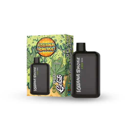 Vaper CBD – Iguana Pod Pocket CBD Gelato 3ml - Iguana Smoke CBD - WeWeed