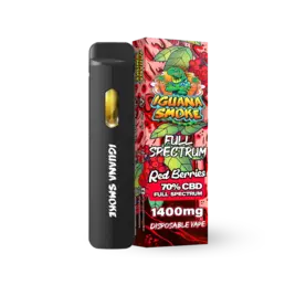 Vaper CBD Full Spectrum – Red Berries - Iguana Smoke CBD - WeWeed