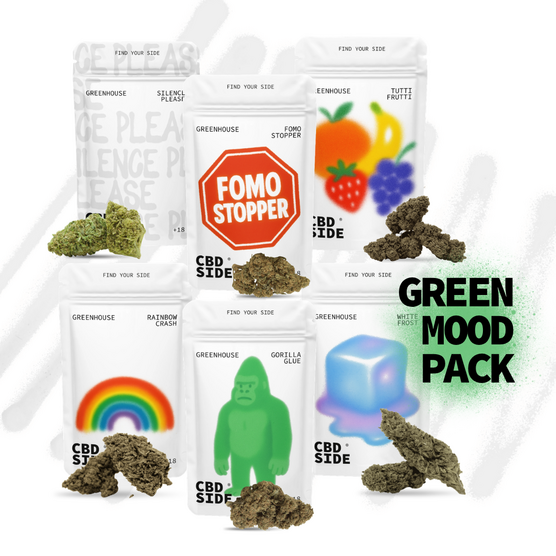Green Mood Pack - The CBD Side - WeWeed