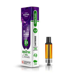 Cartucho desechable de CBD 2 ml (600 caladas) - Aporex - ProfesorCBD - WeWeed