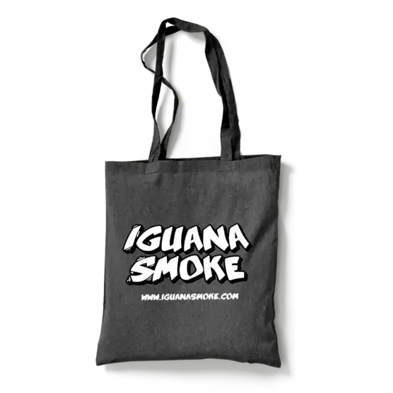 Tote Bag Iguana Smoke Negra - Iguana Smoke CBD - WeWeed