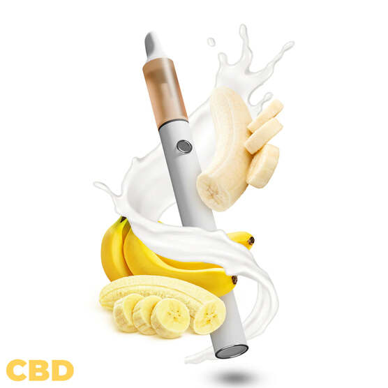 Vape Pen Banana - 98% CBD (recargable) - Stormrock - WeWeed