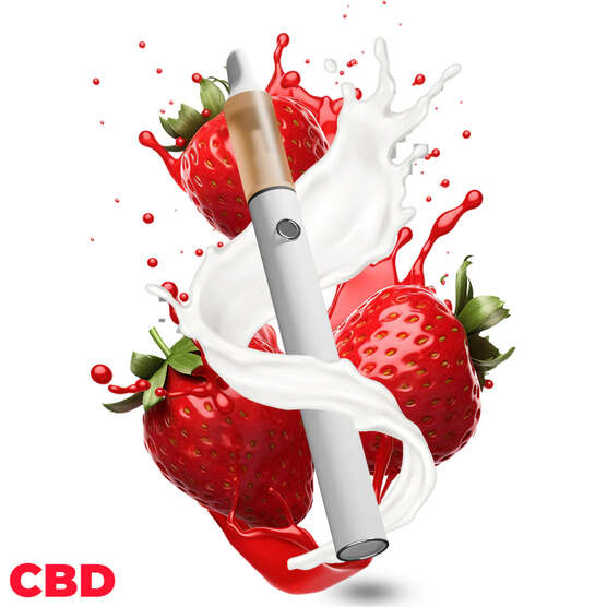 Vape Pen Fresa - 98% CBD (recargable) - Stormrock - WeWeed