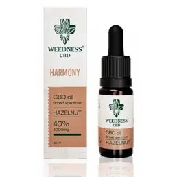 Weedness Premium Broad Spectrum CBD 40%, CBG y CBN Avellana (10ml) - Weedness CBD - WeWeed