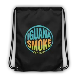 Bolsa Deportiva Negra Iguana Smoke - Iguana Smoke CBD - WeWeed