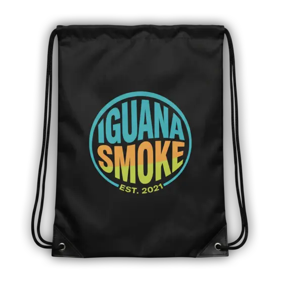 Bolsa Deportiva Negra Iguana Smoke - Iguana Smoke CBD - WeWeed