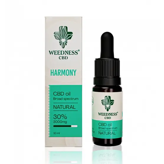 Weedness CBD Premium Broad Spectrum CBD 30%, CBG y CBN Natural (10ml) - Weedness CBD - WeWeed