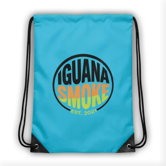 Bolsa Deportiva Azul Iguana Smoke - Iguana Smoke CBD - WeWeed