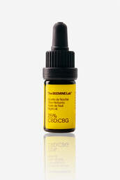 Aceite de noche 25% CBD:CBG (5:1) - The Beeminelab - WeWeed
