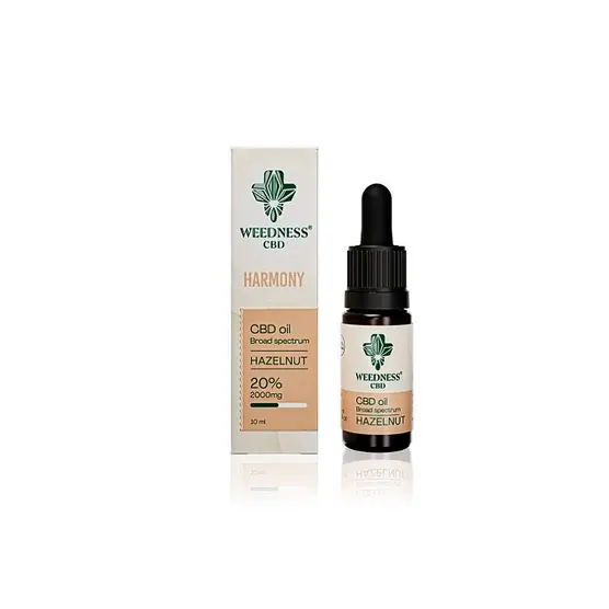 Weedness CBD Premium Broad Spectrum CBD 20%, CBG y CBN Avellana (10ml) - Weedness CBD - WeWeed