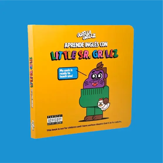 APRENDE INGLÉS CON LITTLE SR.GRILLZ - Gorilla Grillz - WeWeed