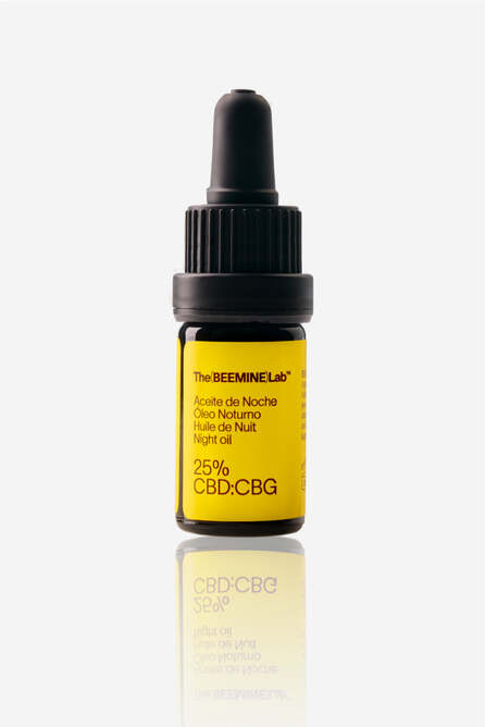 Aceite de noche 25% CBD:CBG (5:1) - The Beeminelab - WeWeed