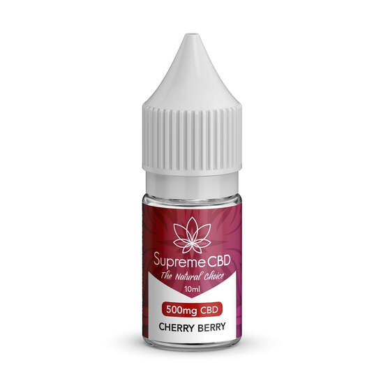 Cherry Berry Ice E-Liquid 10ml (500mg) - SupremeCBD - WeWeed