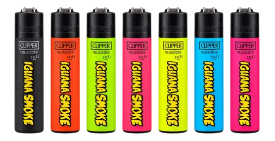 Mechero Clipper Iguana Smoke - Iguana Smoke CBD - WeWeed