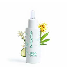 Serum facial Ácido Hialurónico + CBD + Vitamina C (30ml.) - Cannactiva - WeWeed