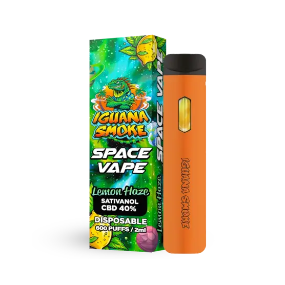 Vaper Sativanol – Space Vape Lemon Haze - Iguana Smoke CBD - WeWeed