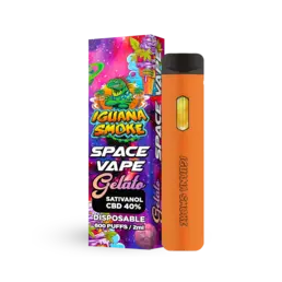 Vaper Sativanol – Space Vape Gelato - Iguana Smoke CBD - WeWeed