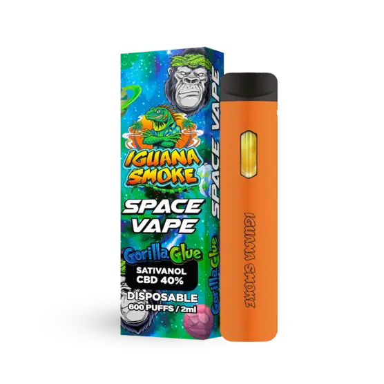 Vaper Sativanol – Space Vape Gorilla Glue - Iguana Smoke CBD - WeWeed